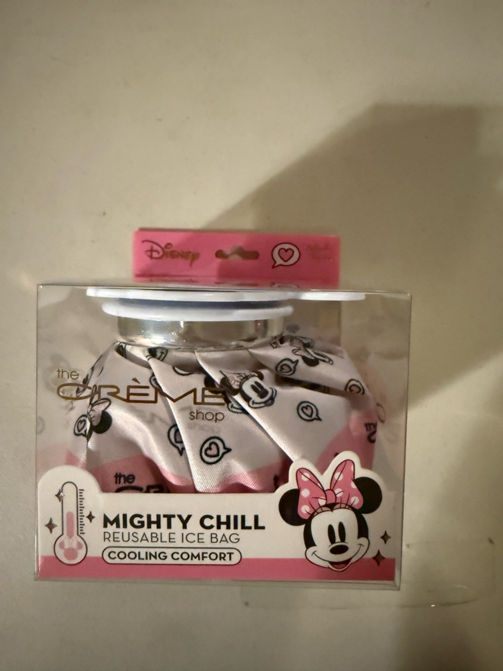 Disney Minnie Mouse Pink White and Black reusable  ice bag